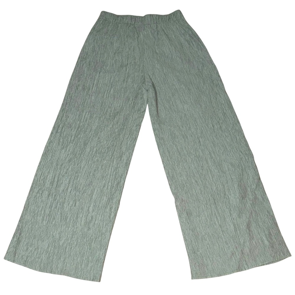 Abercrombie & Fitch Women's Wide Leg Pull On Pants Sage Green Size Small - Picture 7 of 7